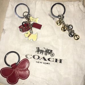 Coach Butterfly Keyfob